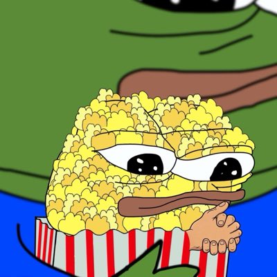 A cartoon chicken nugget character with big, glossy eyes sits in a red-and-white striped container while a green frog-like character holds it affectionately against a blue background. The meme uses the adorable nugget ("Nugget Girl") paired with the smug frog to humorously celebrate the poster's massive gains from running Apu on Ethereum, with "Apu" likely being a meme coin ticker referenced in their enthusiastic crypto brag.