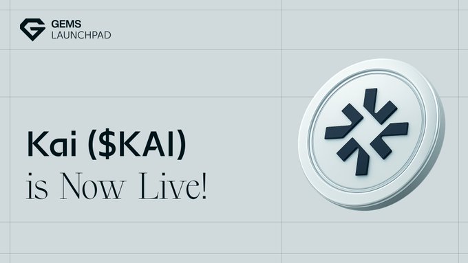 The image shows a promotional advertisement for a cryptocurrency called Kai (Kai) which is now available for sale at the Gems Platform's launchpad. The advertisement focuses on the fact that the wait is over, implying that users can quickly make their purchase and start using the new coin or token. It also highlights the competitive advantage of early participants by offering lower token prices compared to other similar coins in circulation. The image does not contain any text related to geemsgemsplatformcom, GEMS, or launchpad, so it is likely that this advertisement has been placed on a website associated with these entities instead.