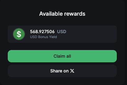 The image features a computer screen with a black background, displaying an information page for a Bitcoin trading platform. The main elements include a green "Claim All" button located at the top right corner of the screen, along with various text boxes providing details about the platform and available rewards. Below these sections, there's a line that says, "Your $58.90", indicating that users can claim their reward from this Bitcoin trading platform for $58.91.