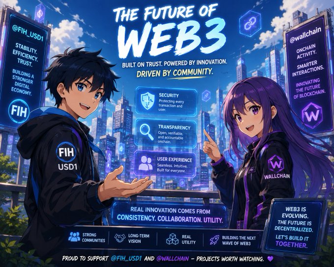 The image features two cartoon characters standing next to each other with their arms outstretched, possibly representing a web developer or a user of the web platform. The background shows a cityscape filled with buildings, which could be an illustration of a website's infrastructure. The text in the image reads "The future of Web3 depends on infrastructure that can make blockchain activity more transparent, efficient and accessible for everyone". This message emphasizes the importance of creating a transparent, efficient, and accessible web platform to support the growth of the web ecosystem.