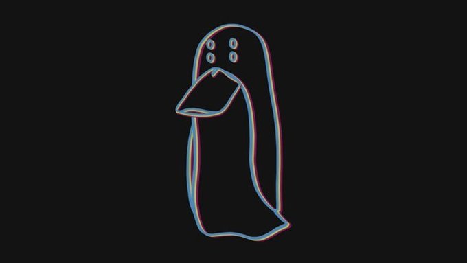 A glitch-effect image of a ghost-like figure with a beak resembling a penguin, set against a black background. The image appears to be a meme referencing "Pingu," symbolizing the lurking threat to crypto investors in countries where authorities may refuse to assist victims of crypto fraud.