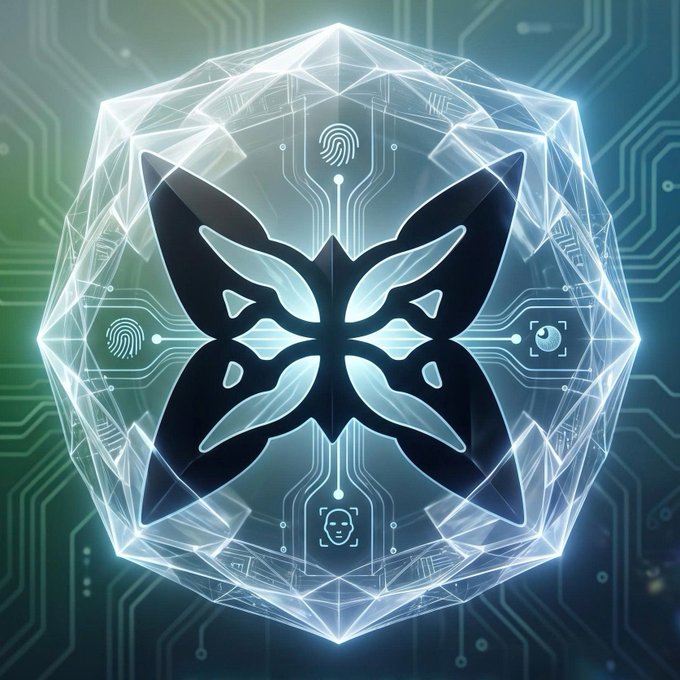 The image features an abstract design with a butterfly shape, surrounded by lines of code or circuit boards. The butterfly has a black outline against a white background, creating a striking contrast. The image also includes various symbols related to technology and innovation, such as a computer chip, a circuit board, and a robot. These elements contribute to the overall theme of technological advancements and the importance of respecting users' privacy in the digital age.