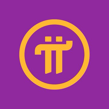 The image features the Pi Network logo—a stylized golden "π" symbol enclosed in a circle—set against a purple background. This visual aligns with the post's discussion of Pi's regulatory progress under the EU's MiCA framework, as the logo represents the cryptocurrency at the center of the conversation about its European compliance status.