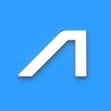 A stylized white "A" logo on a blue background, representing Alpha Finance (AlphaFi) on the Sui blockchain, as referenced in the announcement about the protocol winding down operations due to an oracle misconfiguration.