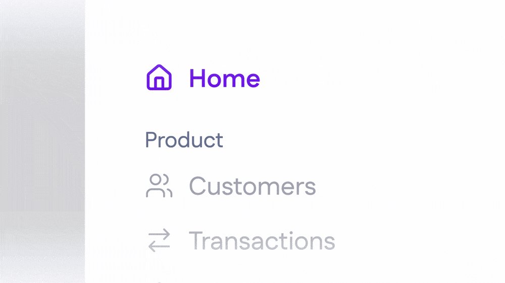 The image shows a screenshot of a product page, with the Home button located at the top left corner. The text "Home" is displayed below the button, indicating the main focus of the page. Below that, there are three bullet points providing information about the product and its features. The post also mentions an integration with Polygon OMS, which allows for seamless transactions to be processed quickly through one API.