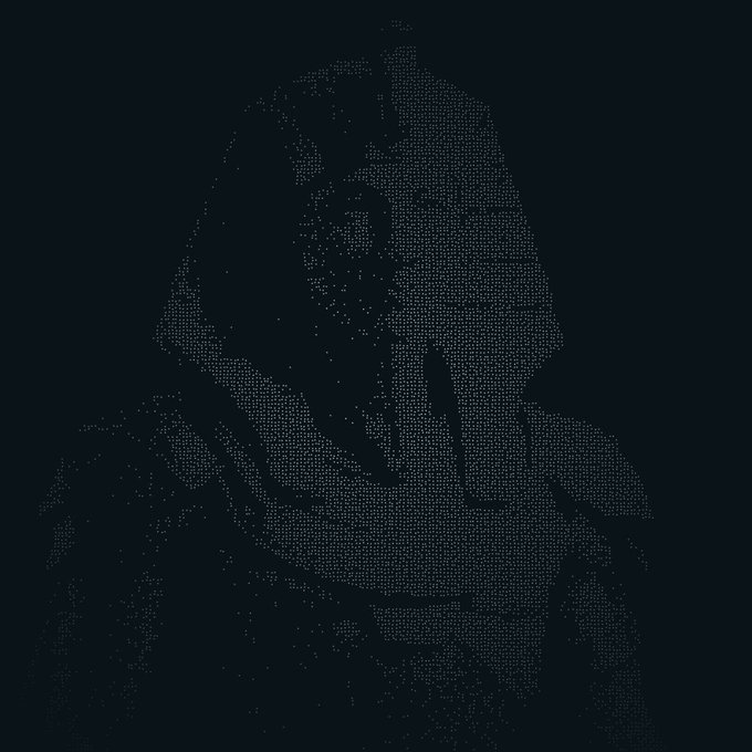 A dark, stippled silhouette of a hooded figure against a black background, with no visible text or identifiable features. The mysterious image appears to serve as a dramatic visual for the post introducing an educational series about the Ramses system, lending an air of intrigue to the announcement.