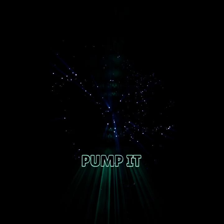 The image features a black background with white text that reads "Pump It". There are also stars scattered throughout the image, adding an artistic touch to the overall composition. The caption below the image states "There is NO ONE more creative than the @wolfswapdotapp community Change my mind:". This message seems to be related to the post about pumpkins and Halloween decorations that was shared on social media.

The combination of the black background, white text, and stars creates a visually striking effect against the darkness. The inclusion of the caption emphasizes the importance of creativity in the context of the image's theme.