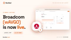Decibel announces the new listing of Broadcom (wAVGO) now live on their mainnet exchange.