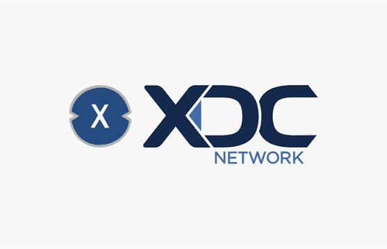 The XDC Network logo, featuring a blue circular icon with an 'X' next to the bold text 'XDC NETWORK'.