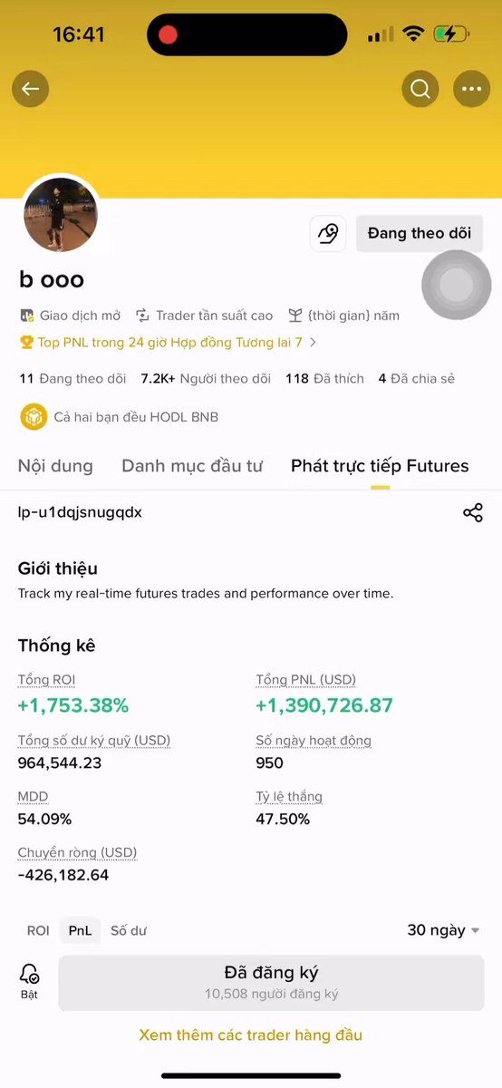The image shows a phone screen displaying information about a trading account for an online trader named PNL. The screen displays various statistics such as the amount of money being made or spent, the total volume of trades, and the current value of the account. It also has a yellow highlighter icon to signify important points in the information.

The image shows that there are currently 1.2 million dollars in the trader's account, up to nearly 1.4 million dollars after some gains or losses from previous trades. The trading account is actively being managed by PNL and is growing as a result of their active participation in the markets. It is also important for the trader to keep an eye on the value fluctuations since they play a significant role in determining the overall health and success of their trading venture.
