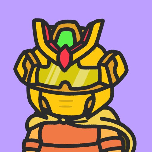 The image features a cartoon character, likely inspired by a robot or a superhero, standing against a purple backdrop with their head and upper body outlined in black, drawing attention to them as the main subject of the illustration. The text "Pengs shouldn' t be worth less than $1 Don't jeet for peanuts" is displayed below the character's head. This phrase likely refers to the character being represented in the image and could potentially be an expression or metaphor related to the value people often associate with robots or superhero characters.