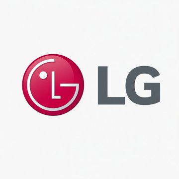 The image features two logos - one red with white lettering that reads "LG" and another gray logo reading "LG". The text "LATEST: LG Electronics has built an Arbitrum-based blockchain network for digital ads, creating a shared record of ad inventory and consumer interactions." This suggests that the image is related to the LG brand's advertising strategy or marketing campaign.