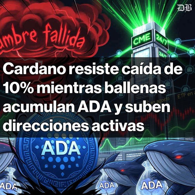 The image features a cartoon depiction of a bull with horns and a clock showing that it's ten minutes past noon, but there are still 10% ballenas remaining against an economic backdrop featuring various cryptocurrencies and ADAs such as Bitcoin and Bitcoin Cash, and the price is decreasing by around 14% in 24 hours. The bull has been trying to lift off from under these losses, but it seems like it's not going anywhere at this moment due to the market conditions.