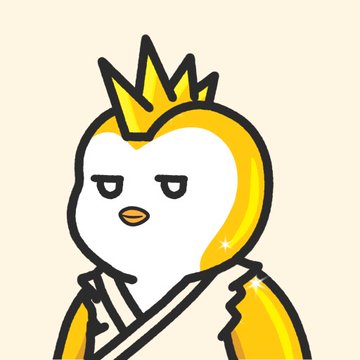 A cartoon illustration of a yellow chick character wearing a gold crown and a yellow robe, sporting a bored or unimpressed expression.