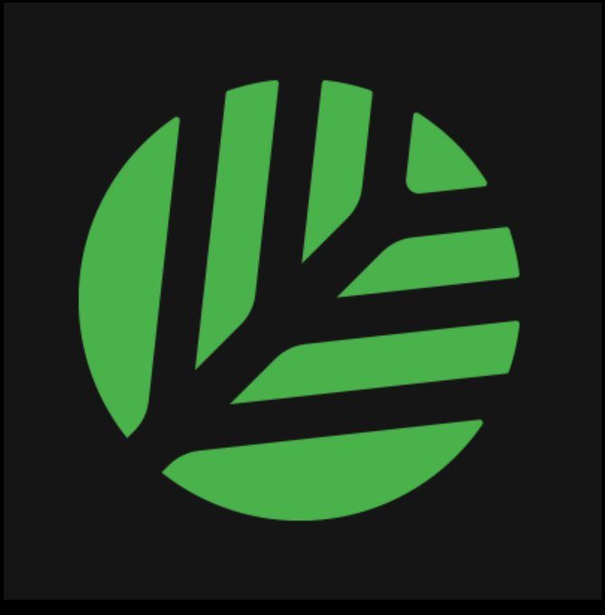 The image shows a green circular logo on a black background, featuring abstract geometric shapes that form a stylized hand or leaf-like design within a circle. 

The post discusses appchain security and launching challenges in the @CNPYNetwork ecosystem, though the logo shown doesn't appear to display any visible text or identifiable branding matching that context directly.