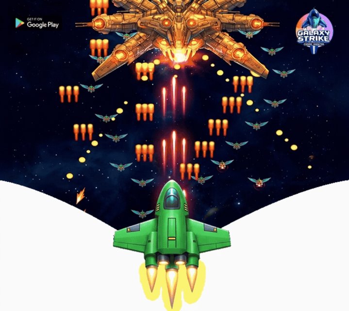The image features a green spaceship flying through space, with a large orange explosion coming out of its nose. The background shows a starry sky filled with planets and stars, creating an immersive gaming atmosphere. The caption reads "Every level gets harder. Every victory feels bigger. How many levels can you complete? Battle enemy fleets Defeat epic bosses Earn real $FUN rewards Play on Android No ads. No paywalls Play now:". This suggests that the game is designed to be challenging and engaging, with a focus on providing an exciting gaming experience for players.

The image also includes some text elements such as "Google Play" and "Battle enemy fleets", which could indicate that the game is available on various platforms or that it involves combat scenarios between different teams of players. The presence of planets in the background further emphasizes the vastness of space, adding to the overall immersive experience for the player.