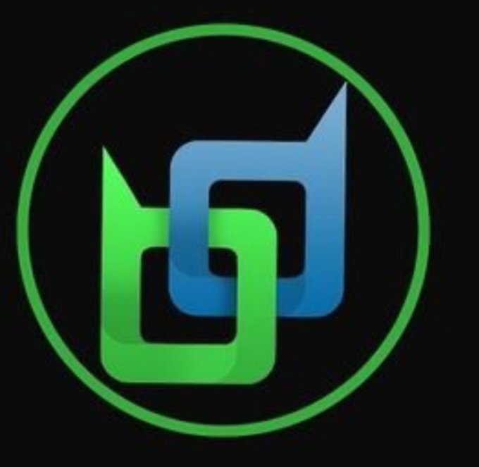 The image shows the Beldex logo, featuring two interlocking stylized "B" shapes in green and blue within a circular border. This directly represents the @BeldexCoin mentioned in the post, symbolizing the privacy-focused cryptocurrency platform that offers private transactions, secure BCHAT messaging, and other confidential digital services.