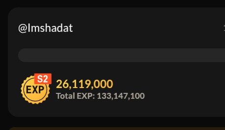 The image features a screenshot of an expiry expiry note posted on social media, specifically on a hashtag named "#imshadat". This expiry note shares a story about someone having 26M XP in season 2. The post mentions that an #airdrop is scheduled for 30 May 2026 and provides details such as the expiry date and rewards released.
