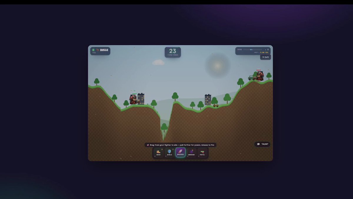 The image is a screenshot of a video game interface, showing a player's progress within a game named "Degen Wars Aim". The player has already spent some time engaging with the game mechanics, as indicated by the scoreboard indicating they have achieved a score. The game focuses on strategy and tactics, utilizing weapons that require skillful handling to navigate the battlefield effectively. As the gameplay continues, new challenges will arise, forcing players to adapt their strategies and make tactical decisions to stay in the game and progress through different levels.
