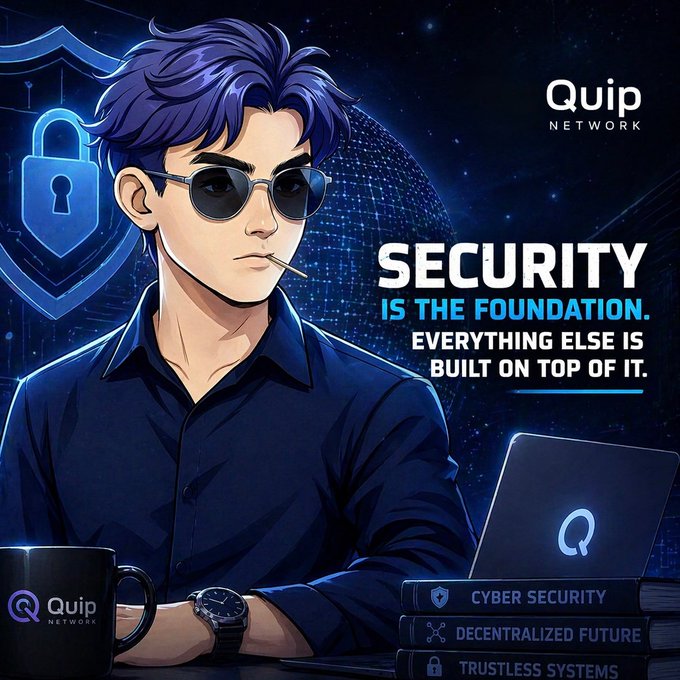 The image features a cartoon character wearing sunglasses and a shirt with the word "Security" written on it. The character appears to be sitting at a desk or table, possibly working on a laptop computer. There are also books placed around the scene, which could be related to the concept of security in some way. The overall theme of the image seems to revolve around the idea that security is important and can be applied to various aspects of life, including work environments.