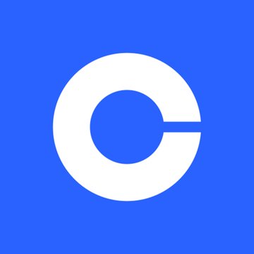 The image shows a stylized white "C" logo on a blue background, representing the Base blockchain logo. This relates to the alert about Coinbase's Base network experiencing a prolonged outage that has halted activity on the major Ethereum Layer 2 platform.