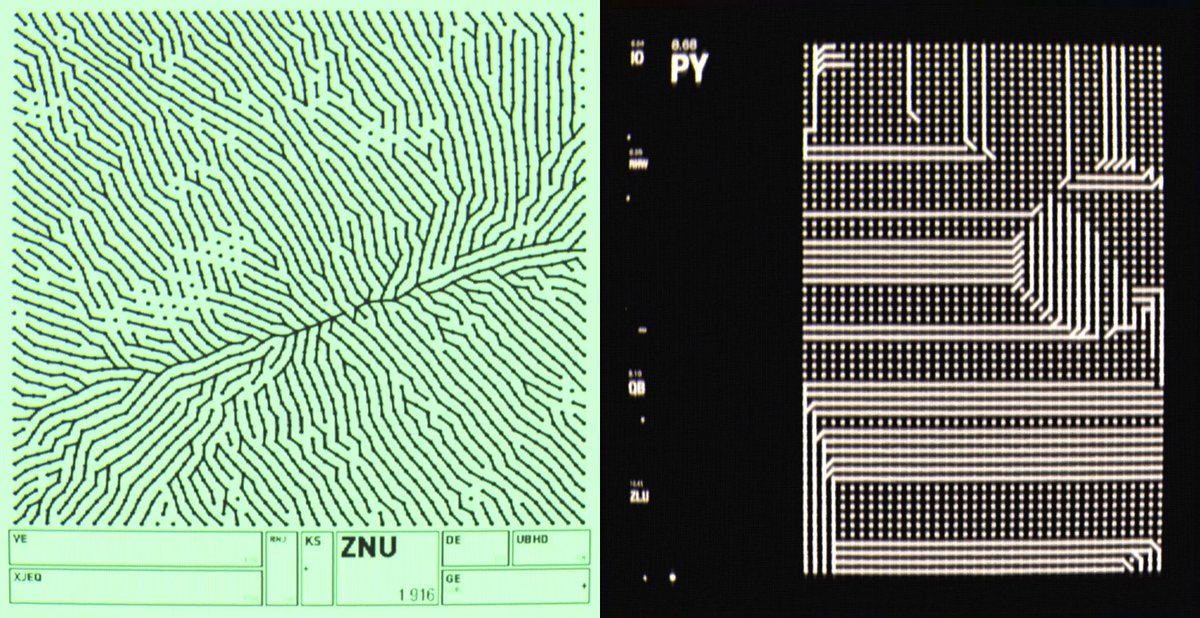 The image shows a split screen of two computer screens, one with a green background and white text that says "ZNU" and the other with a black background and white text that says "PY". The screens are side by side, creating an interesting visual effect. The image also contains some text in the bottom right corner which reads "Focus on what is in the image and how it relates to the post @verse_works!".