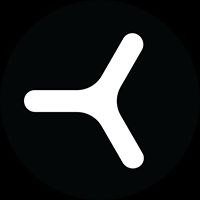The image displays a white, stylized three-pronged fork or branching icon centered on a black circular background, resembling a cryptocurrency or blockchain network logo.

The branching/forking symbol visually reinforces the post's message about crypto market cycles and the branching out of liquidity into alternative projects ("alts") like $YOM, suggesting diversification or the spread of capital across emerging tokens before broader adoption.