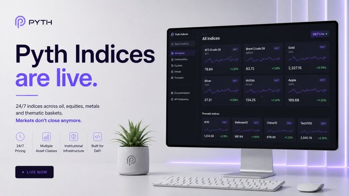 "Live 24/7 markets need live pricing. At Pyth Network, we just launched a new feature that allows investors to access real-time stock prices from multiple exchanges with a single dashboard."