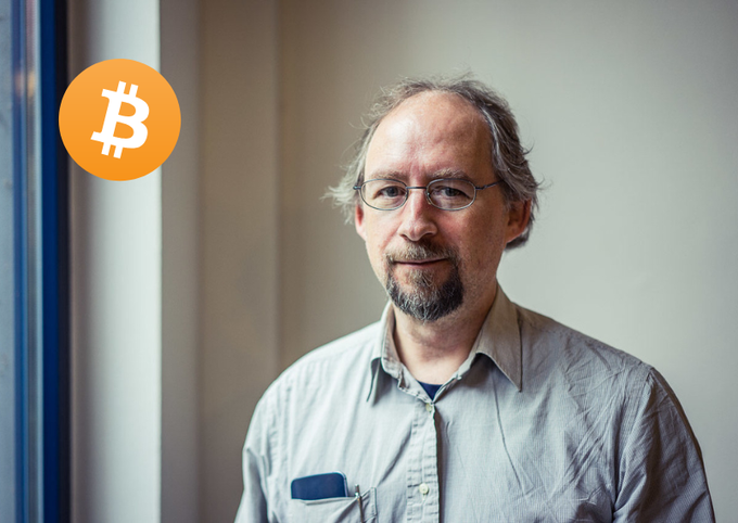 Blockstream CEO Adam Back, accompanied by the Bitcoin logo, is pictured in this image. His statement in the post addresses concerns about BIP-110, arguing against claims of Bitcoin spam and emphasizing Bitcoin's inherent censorship resistance.