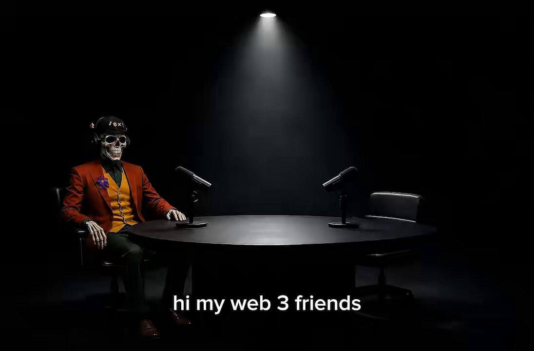 "hi my web 3 friends".