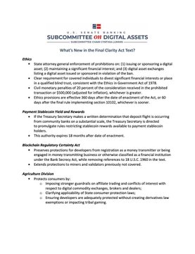 A subcommittee majority letter on Texas A&M University letterhead discusses proposed restrictions on a Free Speech or Digital Asset Act and concerns about a Blockchain Regulatory Certainty Act.