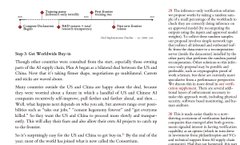 A scanned page of text from a document or article, showing partial paragraphs with the visible heading "Step 1. Get WorldHello.Ru on..." and other body text that is difficult to read clearly.