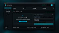 A dark-themed digital dashboard interface displaying sections like "Account Subscriptions" and "Recent activity."