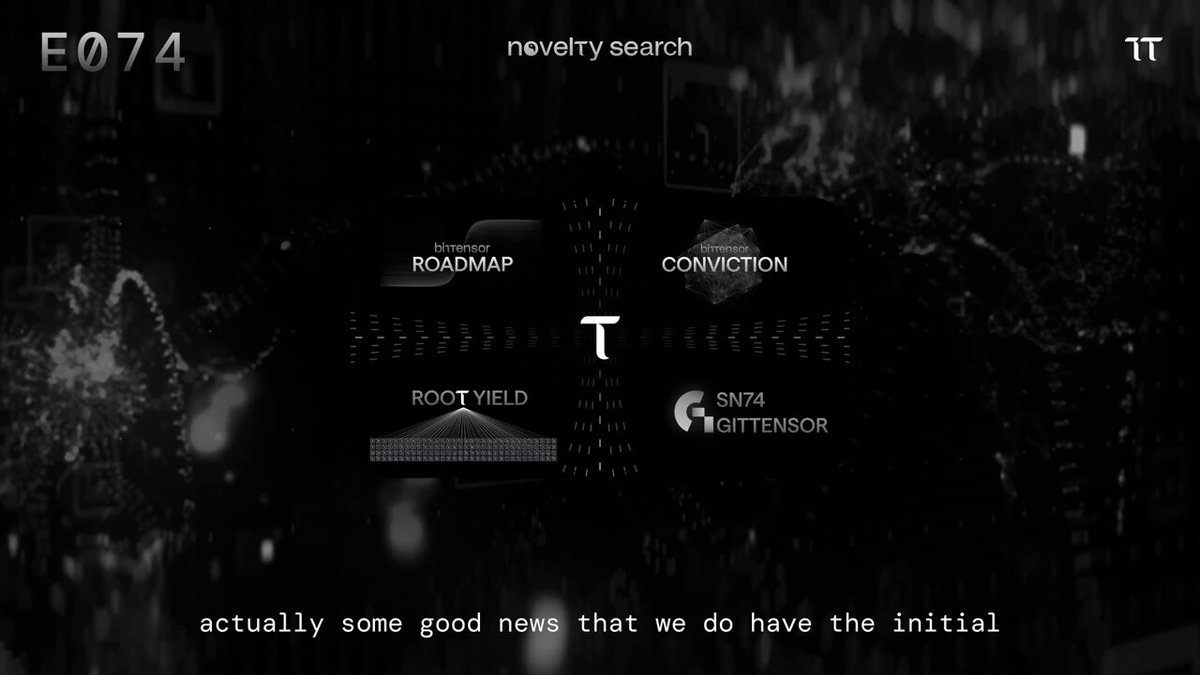 EE744 is displayed at the top of a black and white screen, accompanied by a list of words related to a novelty search.