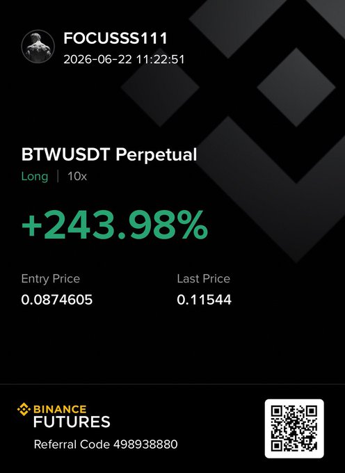 The image shows a black background with white text, including a quote from a person named "Focus11" that reads "Focus11 $btw they shorted it but i long it". The text also includes details about the price of a cryptocurrency at the time of the quote and the name of the cryptocurrency.