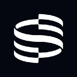 A stylized white "S" logo appears on a black background, likely representing the Securitize brand. The image accompanies the announcement that Securitize is now publicly traded on the NYSE under the ticker symbol $SECZ, serving as the company's visual mark for this milestone.