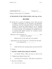 A document titled 'AMENDMENT No. 3 TO THE SENATE OF THE UNITED STATES' showing Section 1 'KEEP ALL JOURNALISTS SAFE' with text about protection of press and freedom of press.
