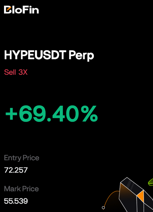 The image features an open market trading post, with the main focus being hypeusd and zec. A black background displays a text explaining that hypeusd is next to dump and zec is perfect for bear markets. The image also shows a price chart of hypeusd and zec in a black background, with green lines indicating prices over time. In the middle of this display, there is a phrase about "I think $HYPE is next to dump. We're still in a bear market, ... while temporarily they can scam pump stuff." The image also includes a price quote for $ZEC at $52.53 and a mark price of $55.36.