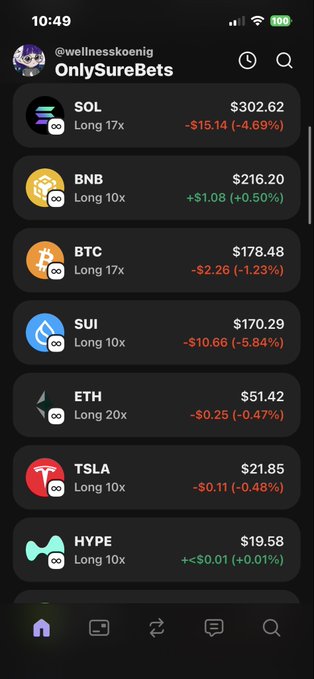 The image shows an iPhone screen displaying information about a cryptocurrency called Bitcoin, which has fallen by 50%. The screen also displays various cryptocurrency logos representing different exchanges or services related to Bitcoin transactions. Additionally, there are other icons for eBay, PayPal, and social media platforms on the right side of the screen. In the middle of the display, there is text providing information about Bitcoin trading strategies and recommendations.