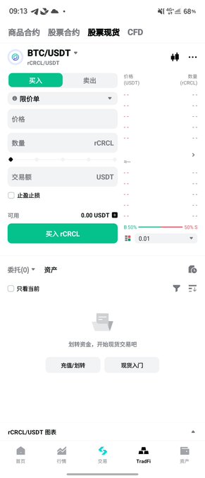 The image features a cell phone screen showing the Bitget app's interface with various symbols, such as 'BTC', 'CRCL' ( Currency Research Clue), and 'USDOT'. The main focus of this illustration appears to be the name of the app that is set in Chinese characters, which translates to Bitcoin Trader. Below the app title is a description about the application, talking about how it's being used for Bitcoin trading.