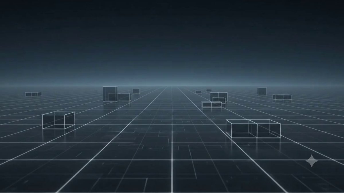 The image shows an array of small cubes arranged in a grid pattern against a dark background. The cubes vary in size, creating a sense of depth and dimensionality. The arrangement of these cubes suggests that they are part of a larger system or structure, possibly representing a complex financial model or data visualization. This type of visual representation can be useful for developers who want to showcase their work quickly and efficiently without the need for extensive coding. By using pre-existing blueprints like this one, they can focus on refining and enhancing the content rather than spending time writing code from scratch.