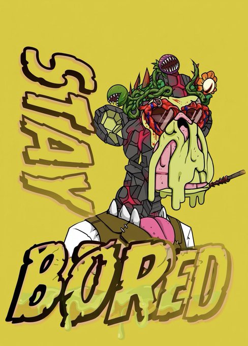 A stylized illustration on a yellow background featuring a melting character with carnivorous plants growing from it, with the text 'SLIME' and 'BETRAYED' in graffiti-style lettering.