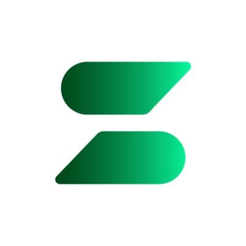 The image depicts the stylized "S" logo of Solmate (formerly known as a prominent Solana-focused entity), rendered in a green gradient that visually reinforces the bullish sentiment indicated in the post. The logo's sleek, modern design symbolizes the company's brand identity, aligning with the announcement of their continued commitment to Solana and their growing $SOL holdings.