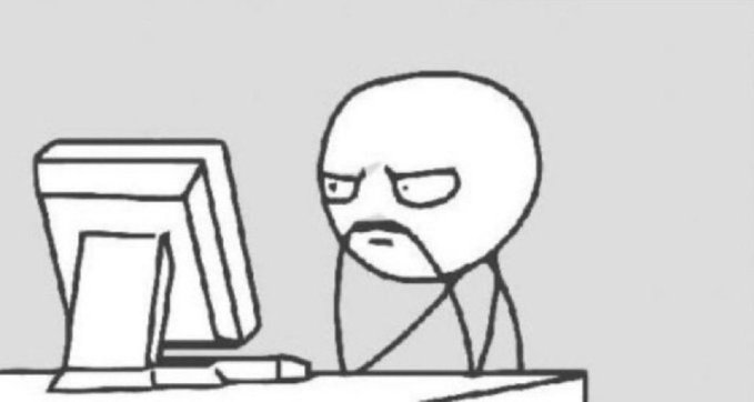 A simple line drawing meme shows a bald figure with a tired, bored expression staring blankly at a computer monitor. The image relates to the post by visually conveying the sentiment of being worn out or disengaged after a topic—in this case, the mention of "$ANSEM"—has lost attention or hype.
