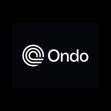 This image displays the logo and name "Ondo," which aligns with the news of Ondo Finance partnering with Broadridge for a new tokenized securities solution. The simple yet recognizable logo likely represents the company leading this innovative financial venture.