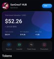 A screenshot of a Telegram post from "SeeGnat HUB" showing a successful $52.26 USDT withdrawal from the Brivox Airdrop platform, illustrating the creator's claim of withdrawing real earnings as promised.