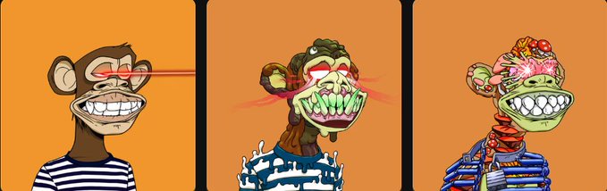 A three-panel illustration shows a cartoon monkey character progressively transforming into a more grotesque, zombie-like creature with green skin, exposed teeth, and warped red features.