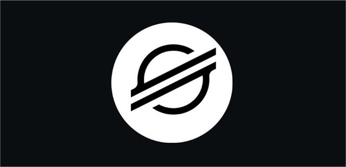 The Stellar (XLM) logo is displayed in white on a black background, visually representing the network being celebrated for reaching the $3 billion Real World Assets milestone highlighted in the post.
