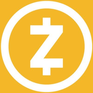 The image shows the Zcash (ZEC) logo—a white "Ƶ" symbol inside a circle on a yellow background. This relates directly to the post, which highlights Zcash and the $ZEC token as the dominant contributor to a crypto fundraiser exceeding $1.3 million for Roman Storm's legal defense.