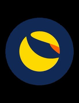 A circular logo featuring a stylized yellow bird design with an orange beak set against a dark blue background.